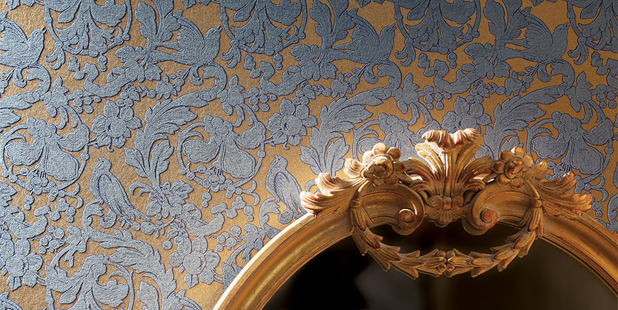 Обои Loymina Amber Salon Abundance AS2 012 фото в интерьере